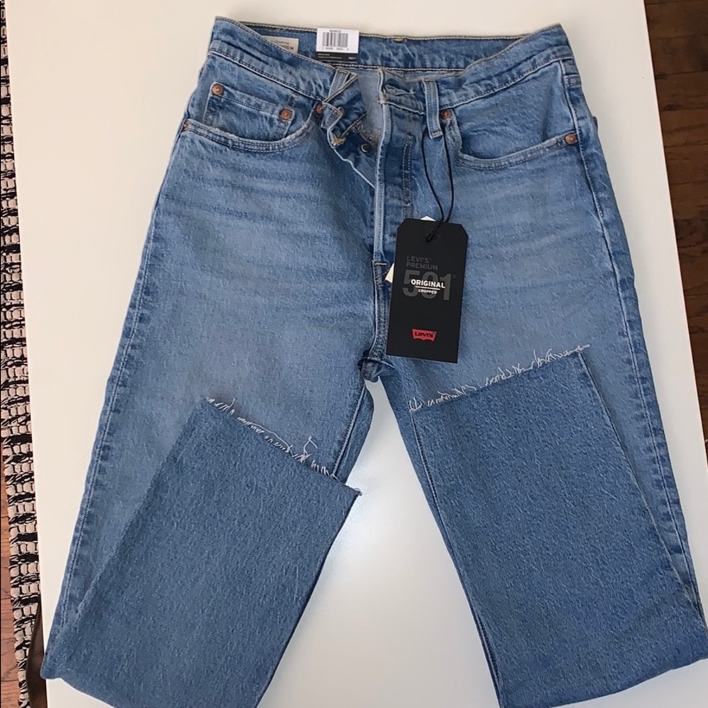 501 Original Stretch Cropped Women’s Jeans